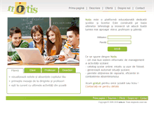 Tablet Screenshot of notis.ro